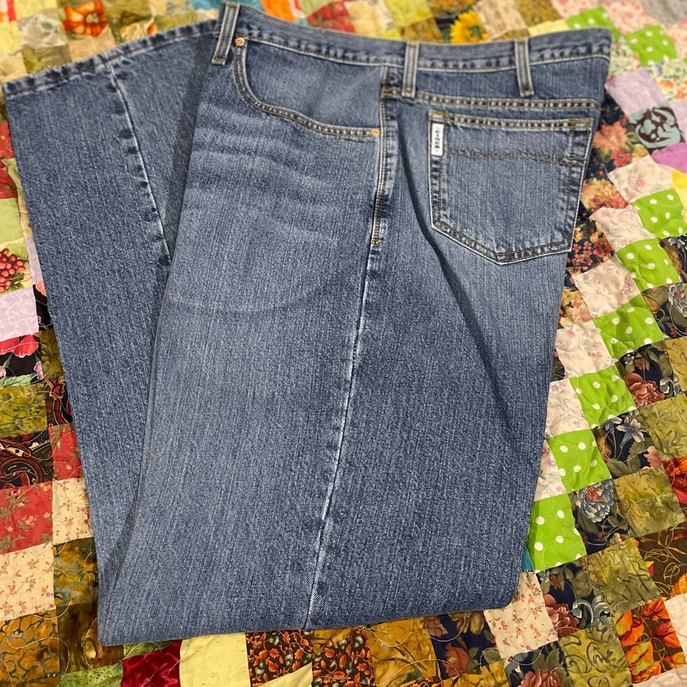 Mens white label cinch jeans